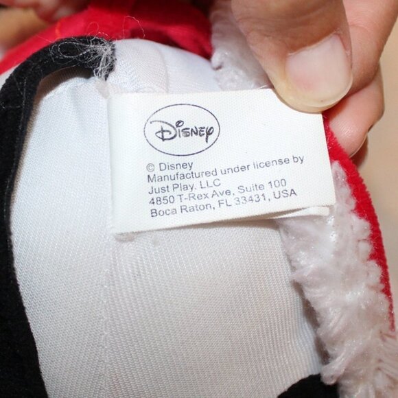 Vintage Disney Christmas Minnie Mouse plush toy red and green 19" - Picture 4 of 10